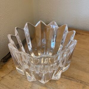 ORREFORS Jan Johansson Crystal FLEUR Candy BOWL